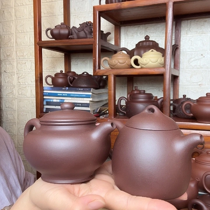大***成紫砂茶壶掇只秦权300，260cc半手工