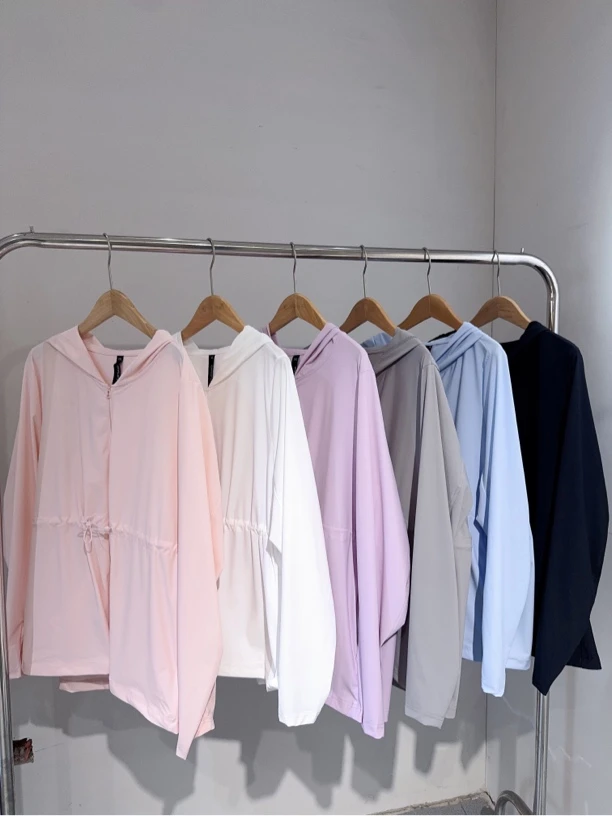 水淼2025夏抽腰防晒外套0247