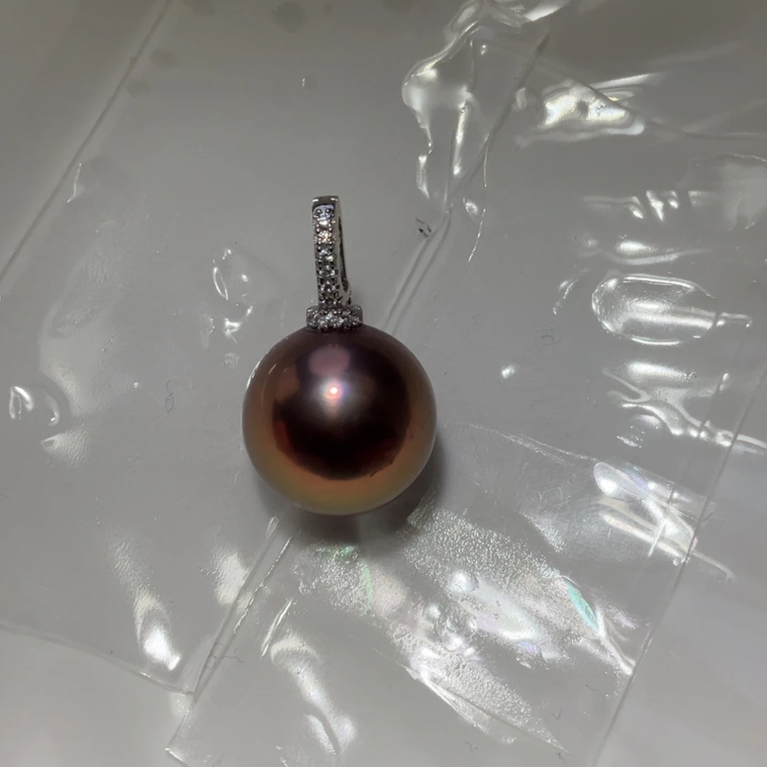 颈饰淡水珍珠银S925镶嵌