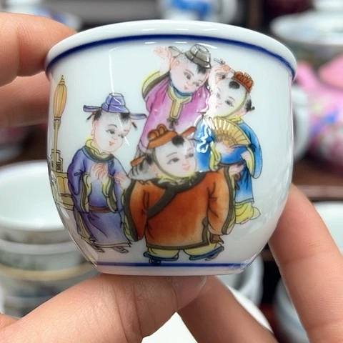 杯子景德镇陶瓷主人杯