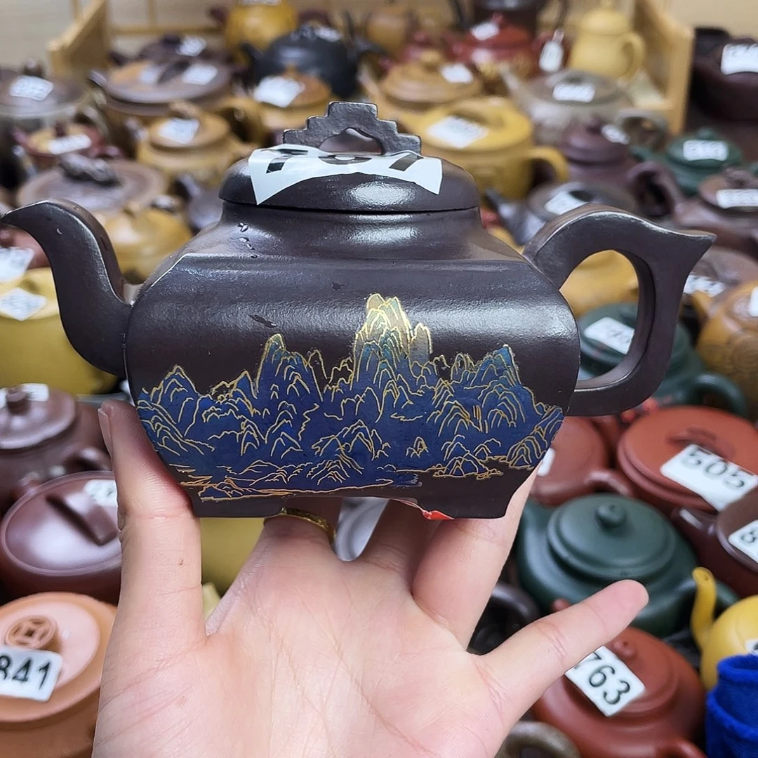 厚***福紫砂茶壶紫砂微瑕