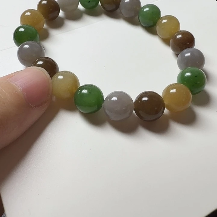 和田玉未镶嵌手链卡10多宝