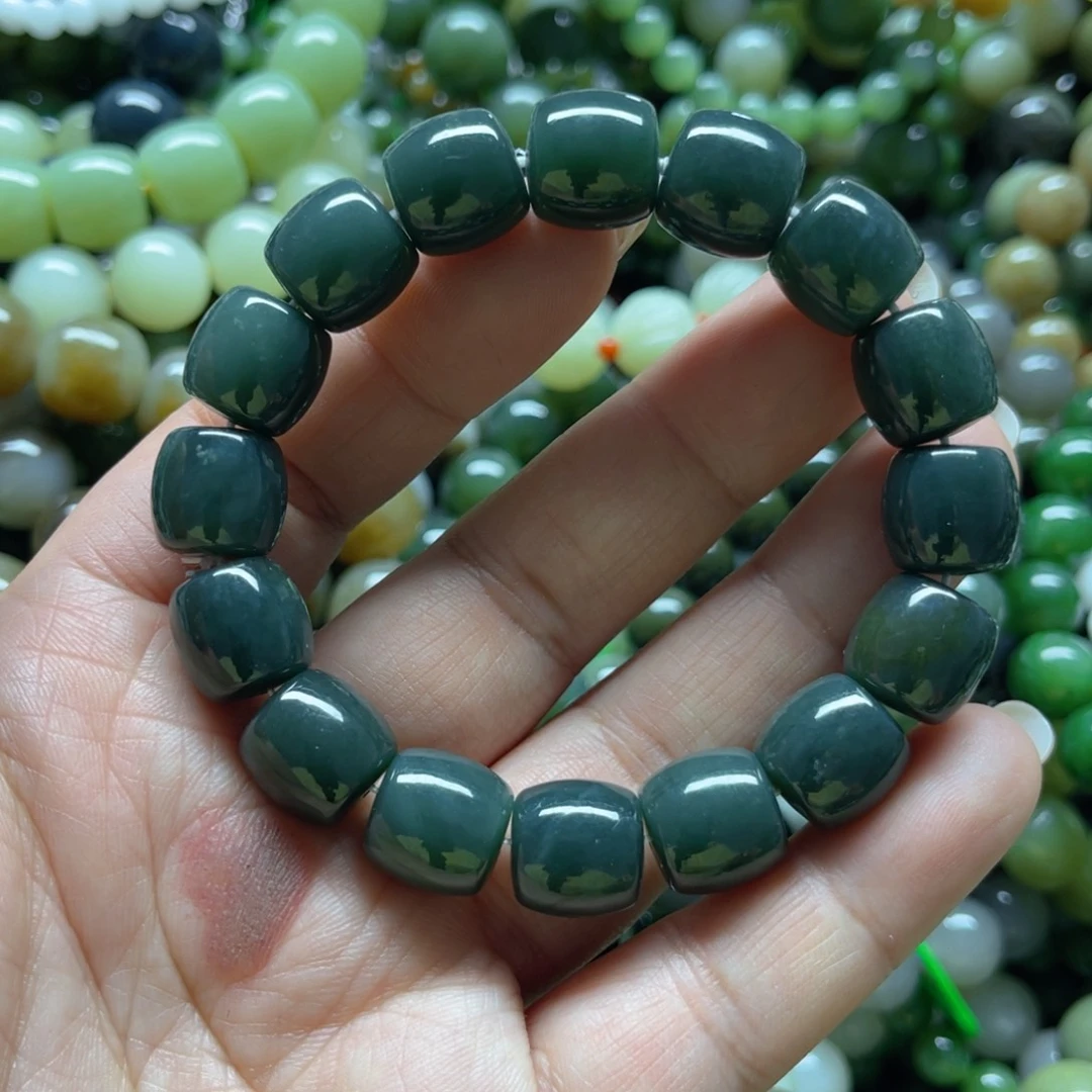 和田玉手链未镶嵌