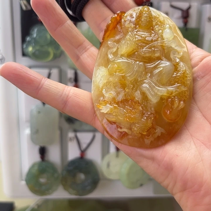 合金蛇纹石玉颈饰