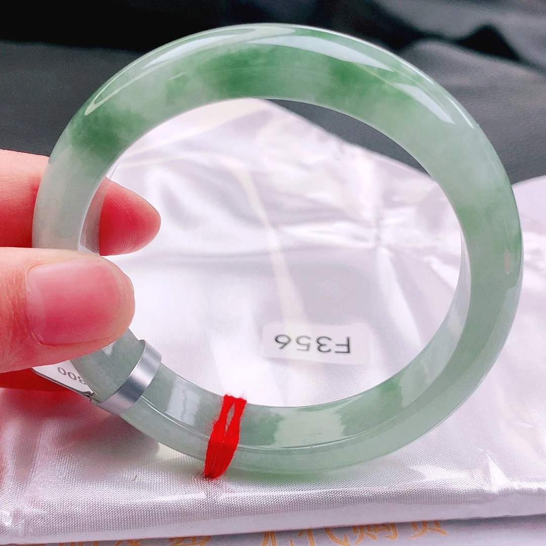 翡翠未镶嵌手镯缅甸天然a货翡翠手镯