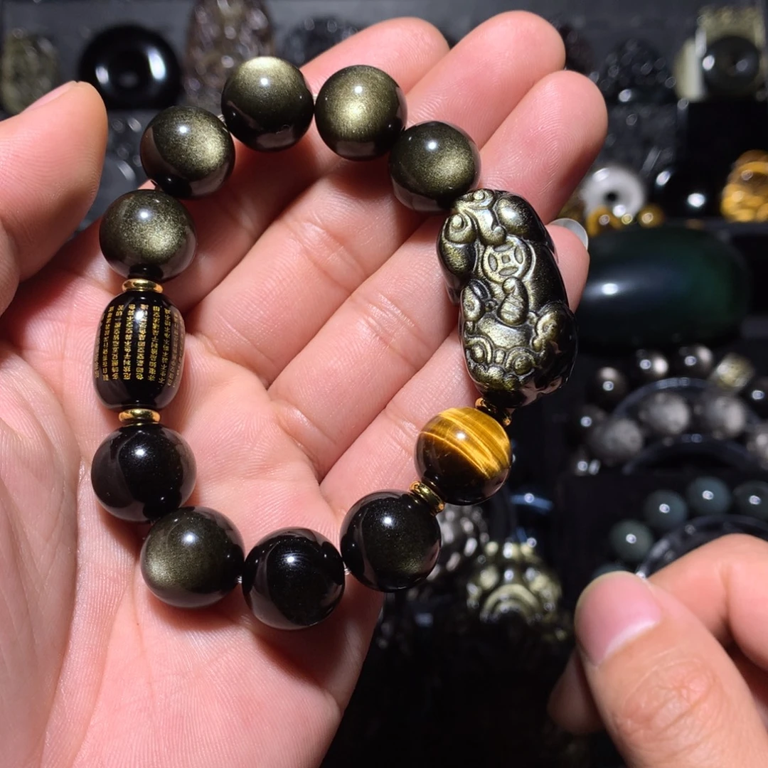 .***.黑曜岩未镶嵌珠宝奇石