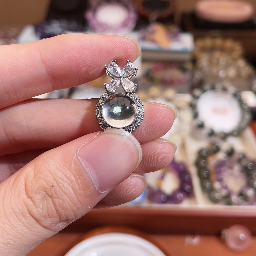 手链水晶未镶嵌白水吊坠