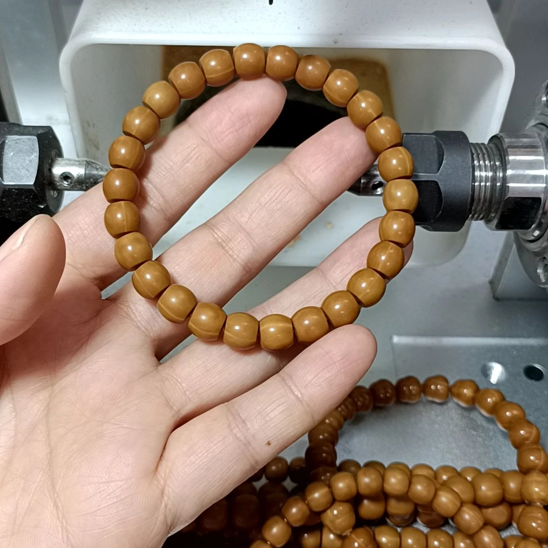 单***曲猴头核桃吊坠原皮原色直切