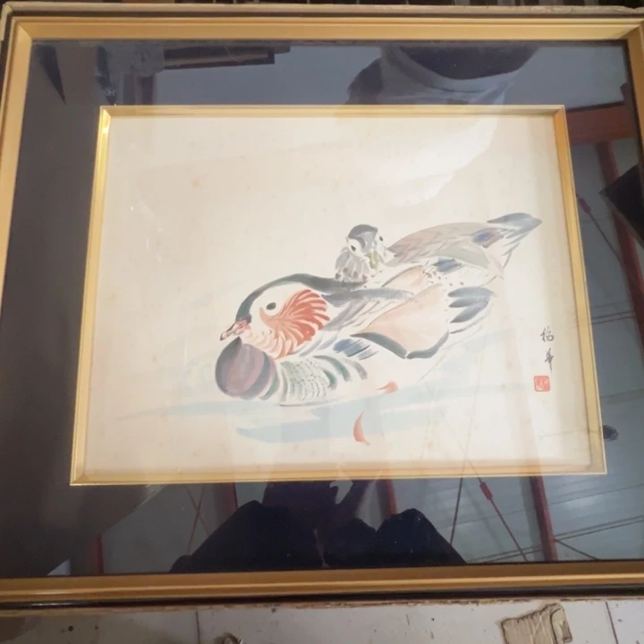 中古版画默认微瑕不退不换