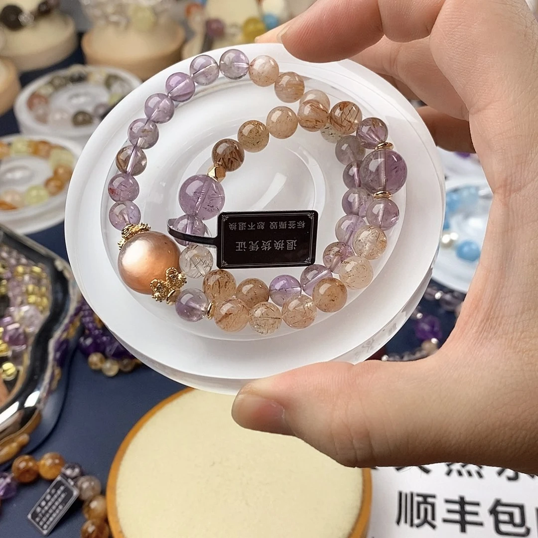 银S925镶嵌手链水晶