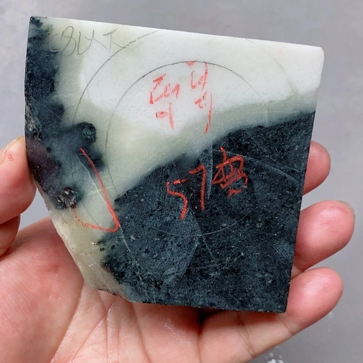 瓀***珉未镶嵌独山玉手镯手镯定制