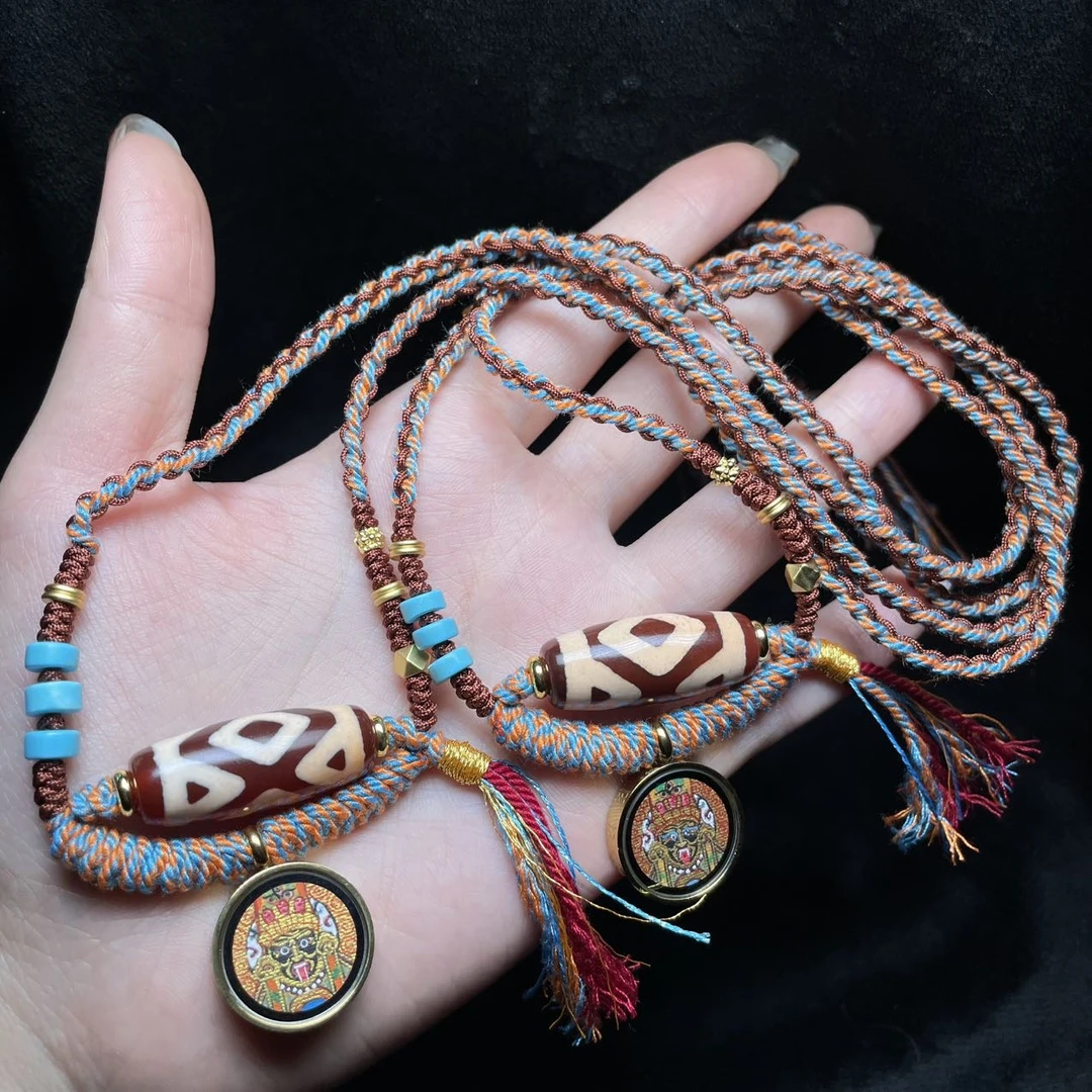 【曹美丽精选】 H88278-玛瑙diy脖挂-多样性发其一-15*30mm