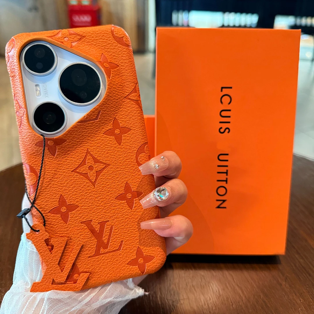 适用老花p80pro手机壳半包肤感pura70Ultra新款mate70小众60pro女