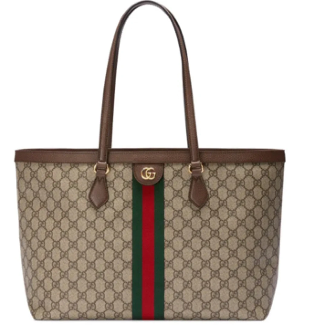 99新 GUCCI/古驰 购物袋 棕色/JW4560
