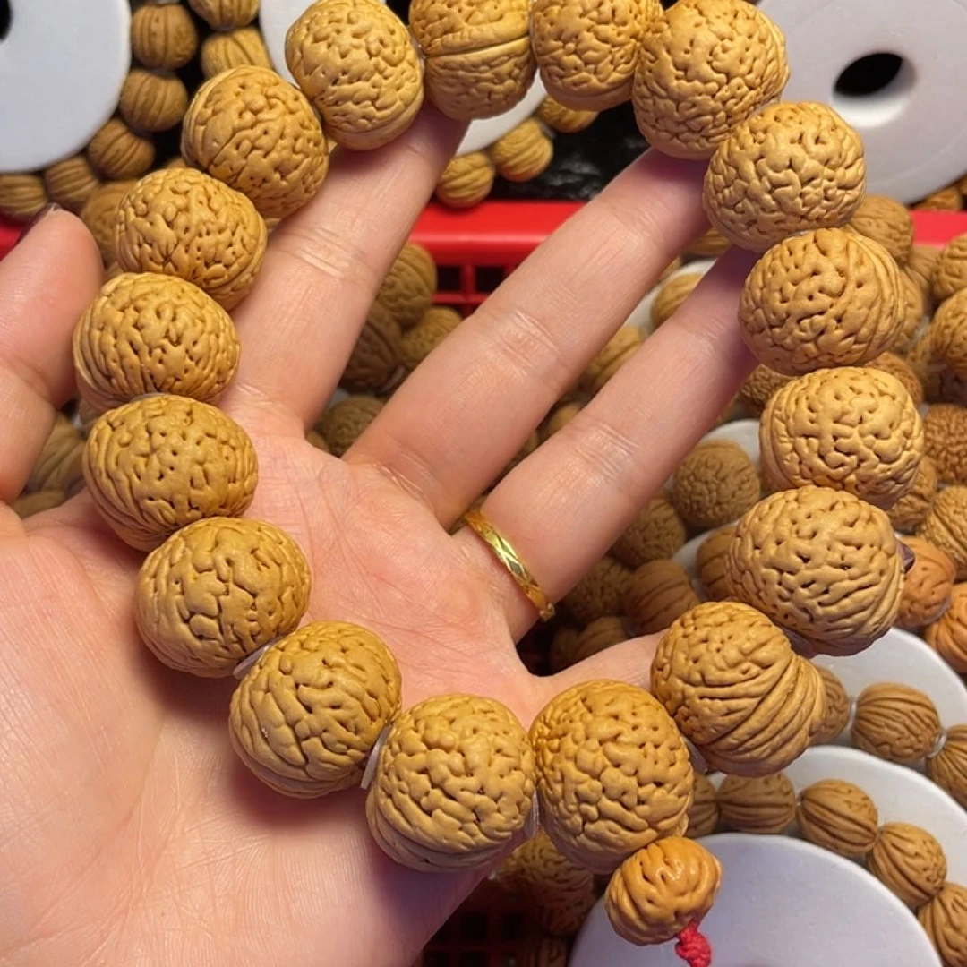 桃木小*壳桃核手串23+桃核手串