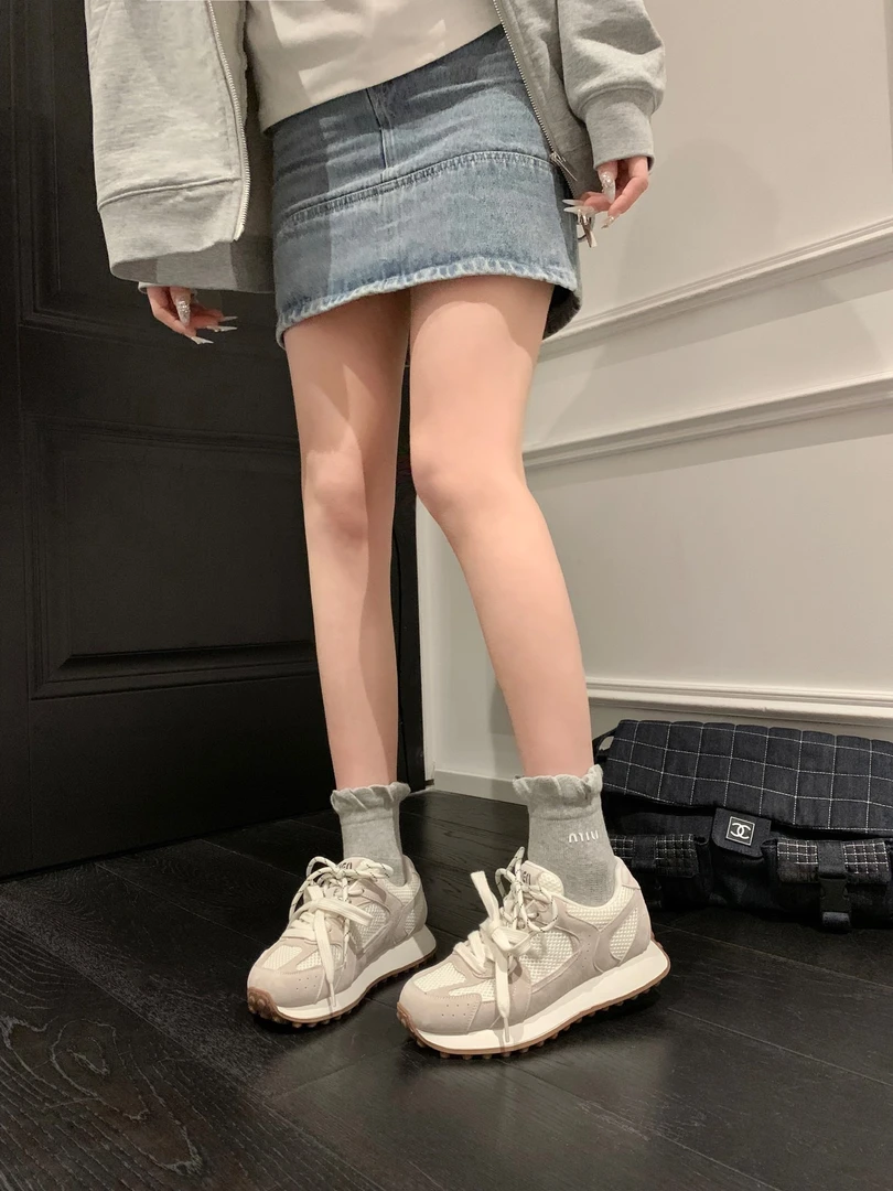 【米可家】牛反绒夏季单网面德训阿甘鞋908-1