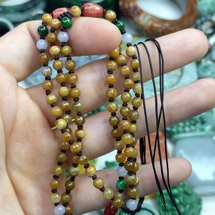 颈饰未镶嵌翡翠吊坠