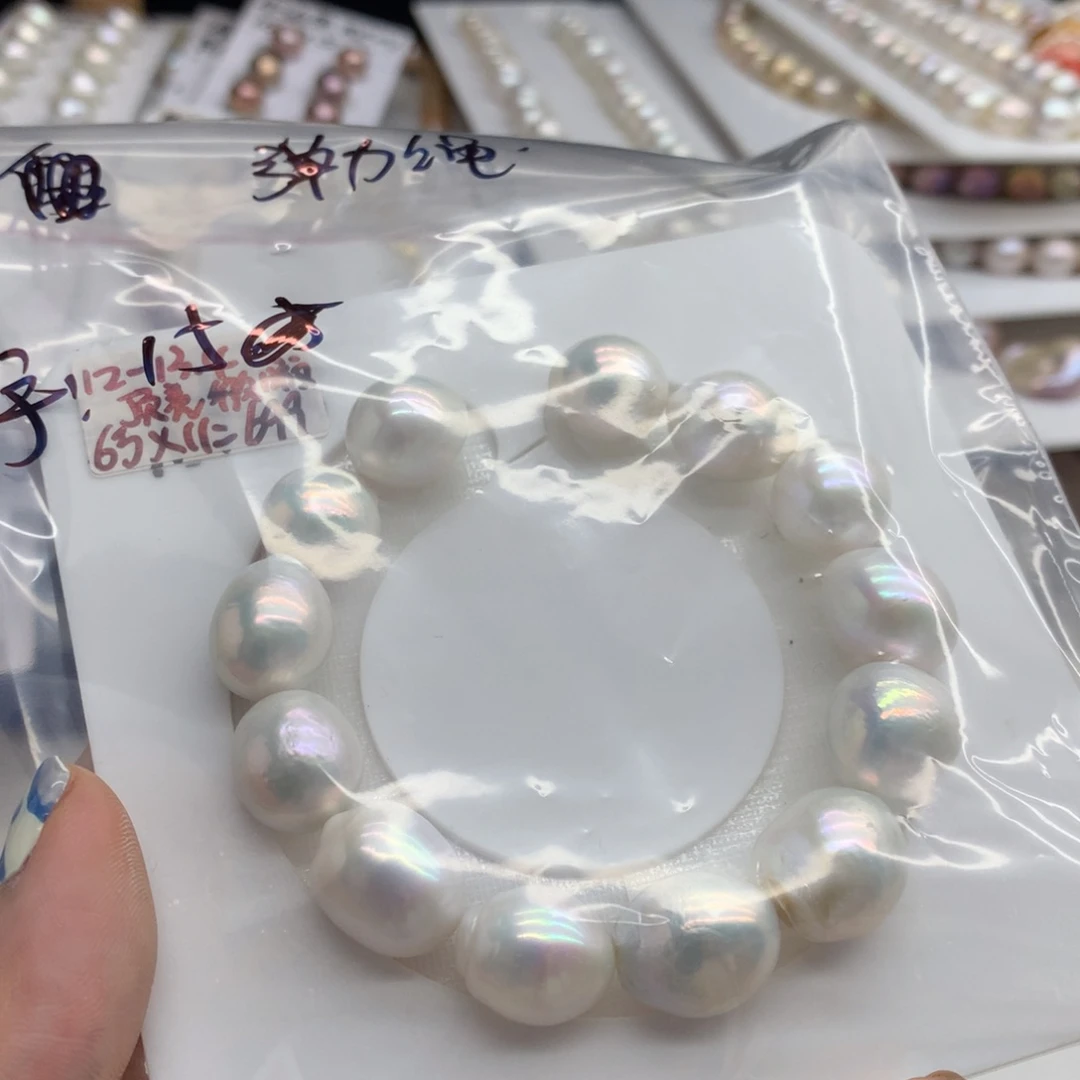 银S925镶嵌淡水珍珠耳饰