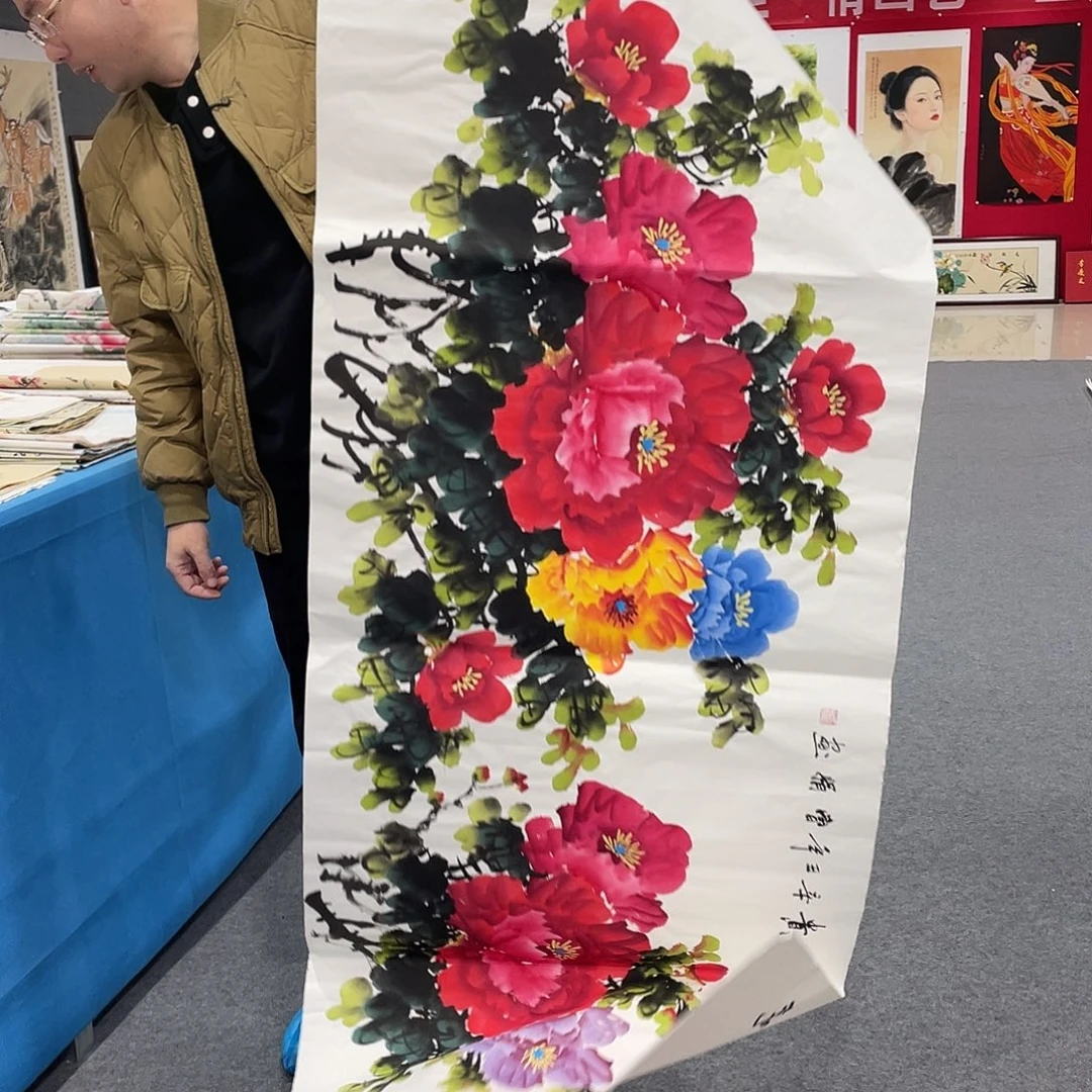 国画今天早上作品展示