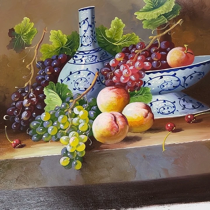 油画恭喜一直仔仔细细
