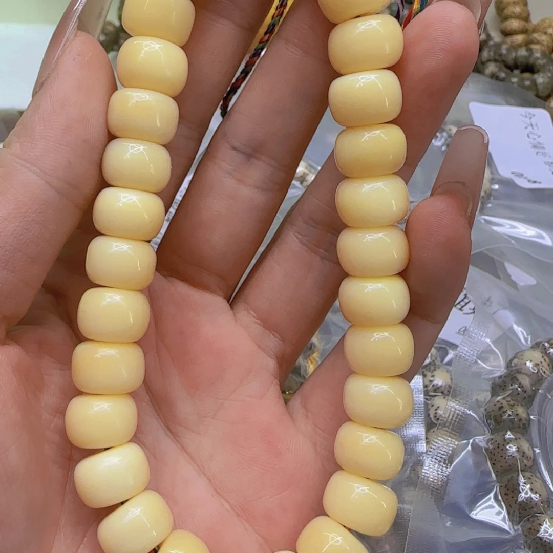 星月菩提手串65哈哈坨坨1.2直切手持