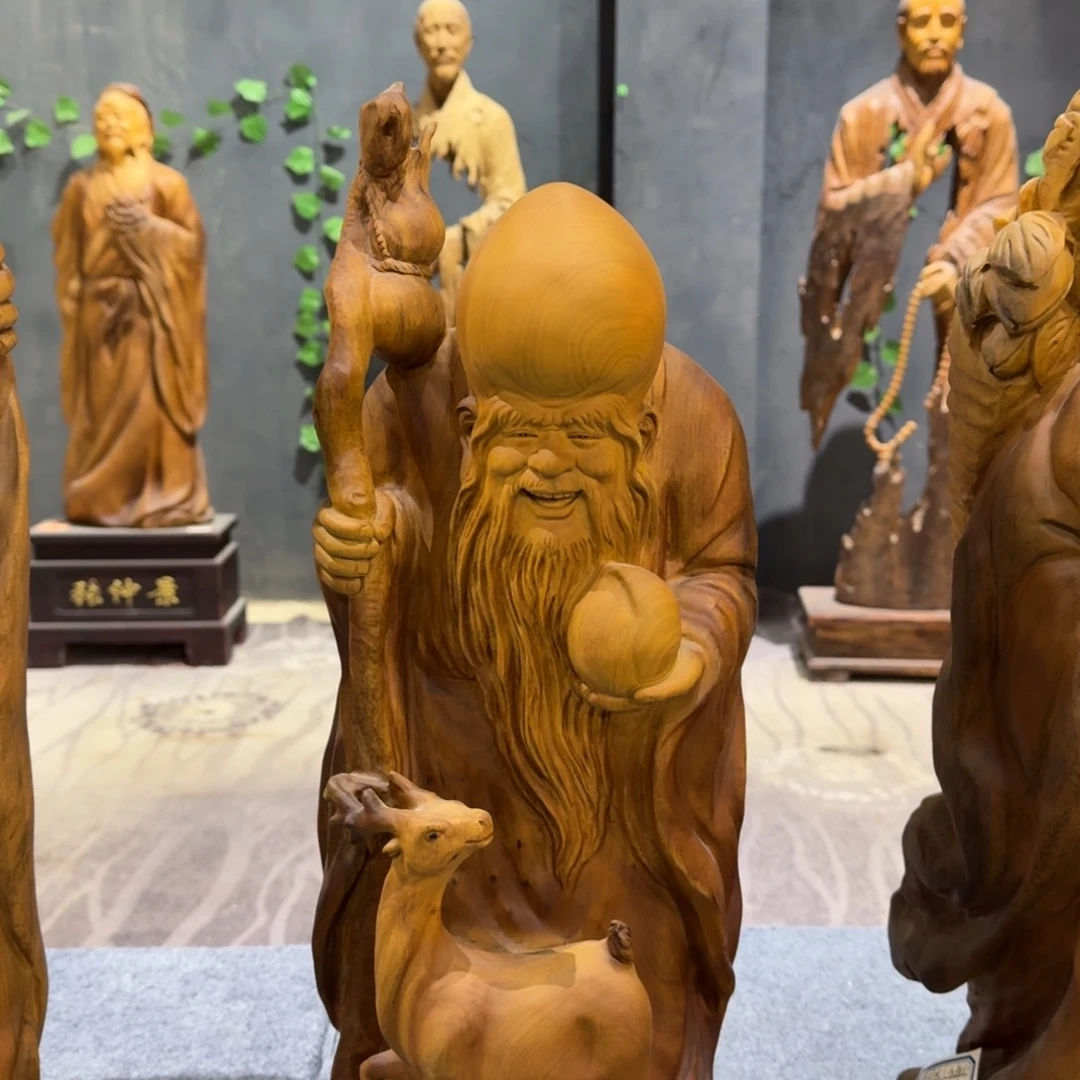 香樟木Q*香樟木寿星爷一物一拍