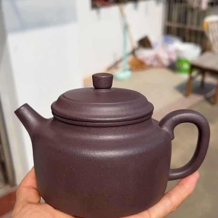茶壶紫砂天青德中450cc