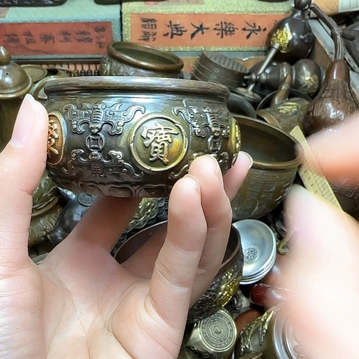 铜材质文玩客厅家具摆件