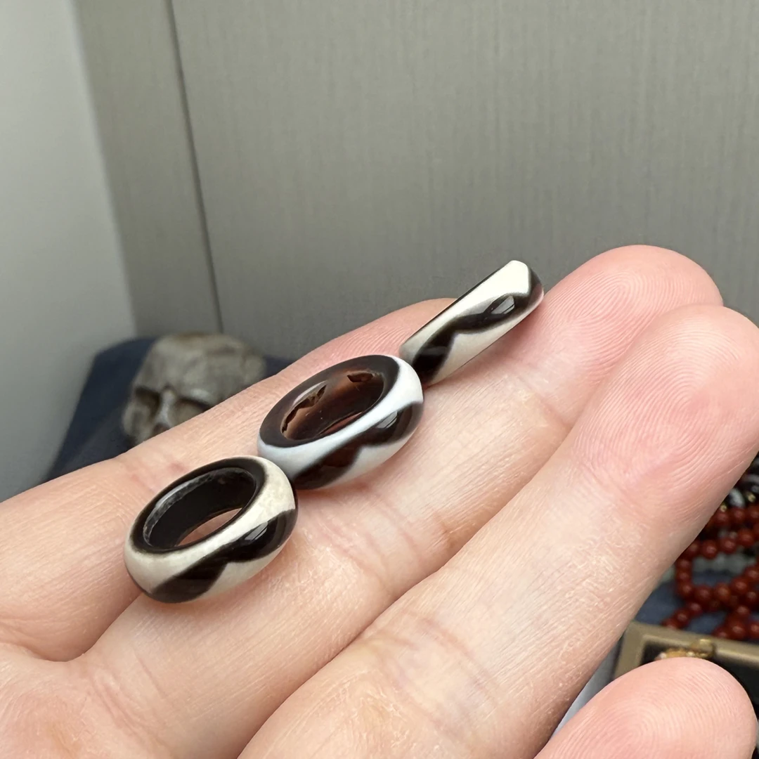 天珠虎牙跑环内径11mm
