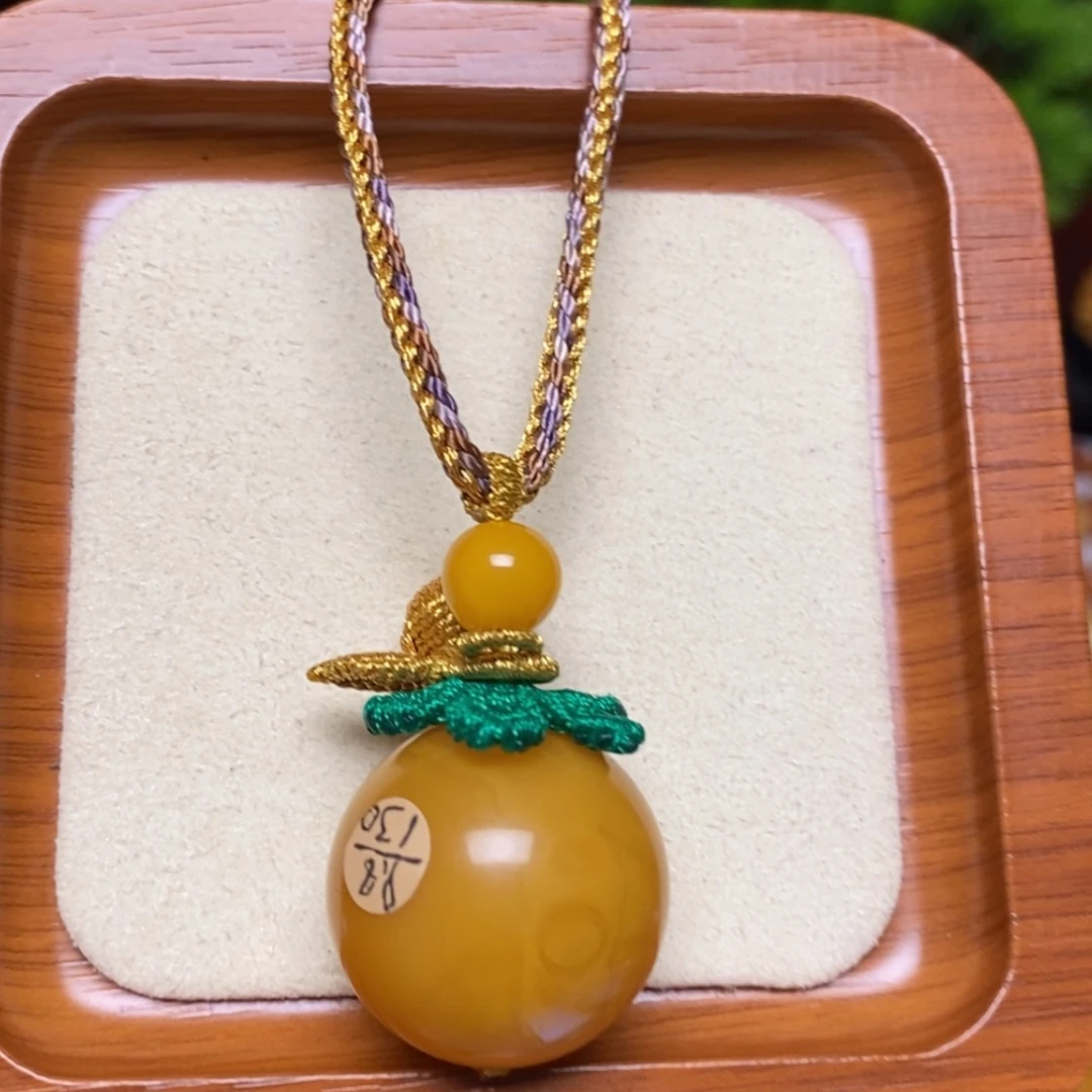 【闪购商品】蜜蜡颈饰未镶嵌项链