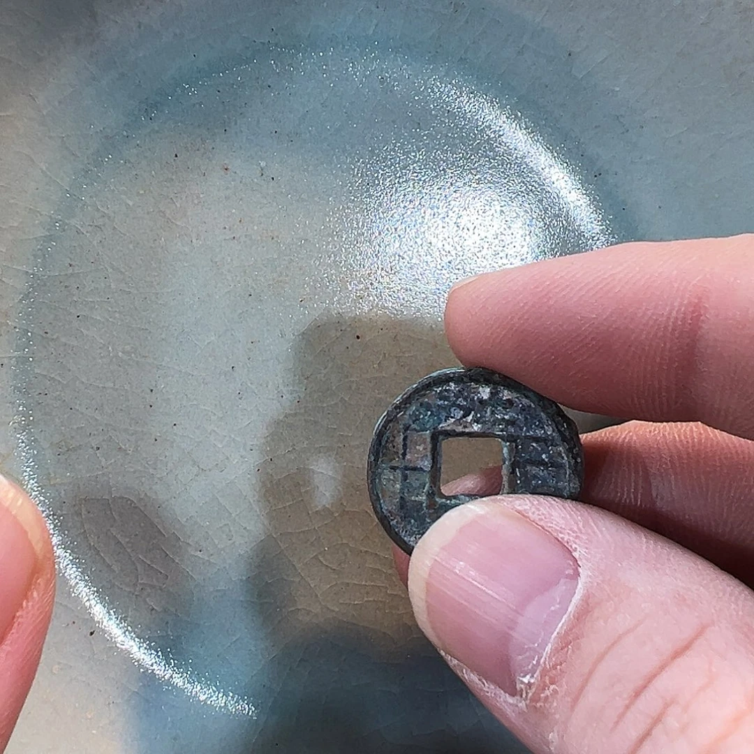 瓷片五大名窑瓷器摆件瓷片