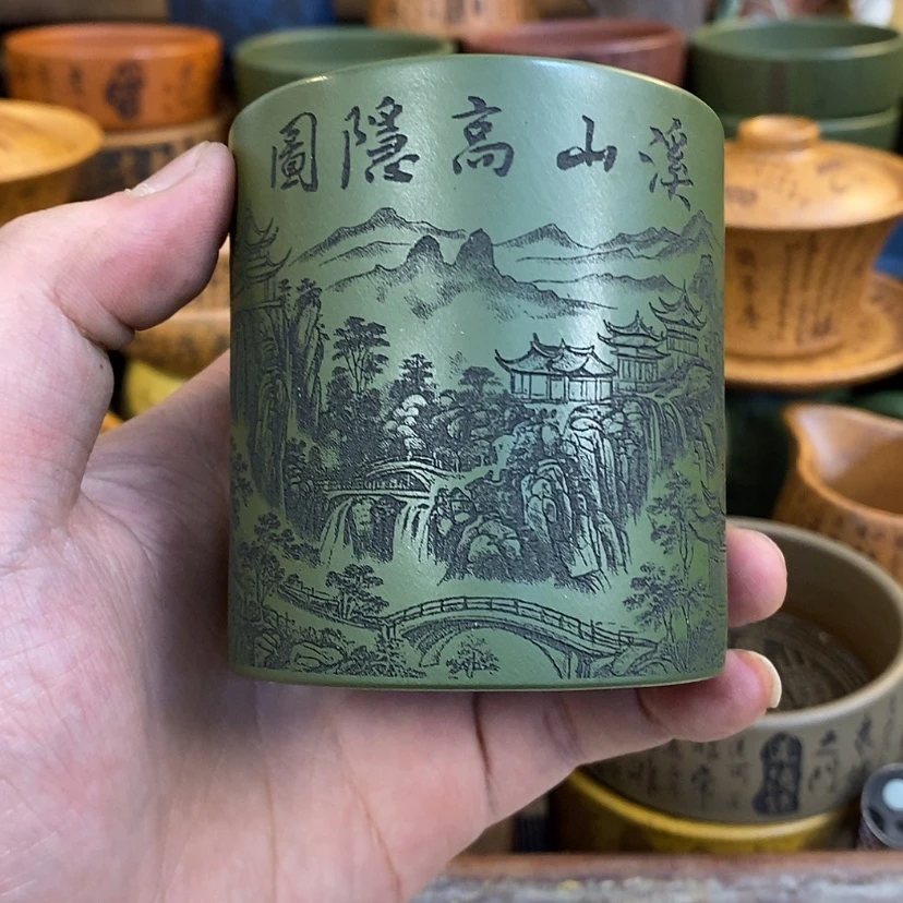 【闪购商品】紫砂杯子宜兴全手工紫砂杯