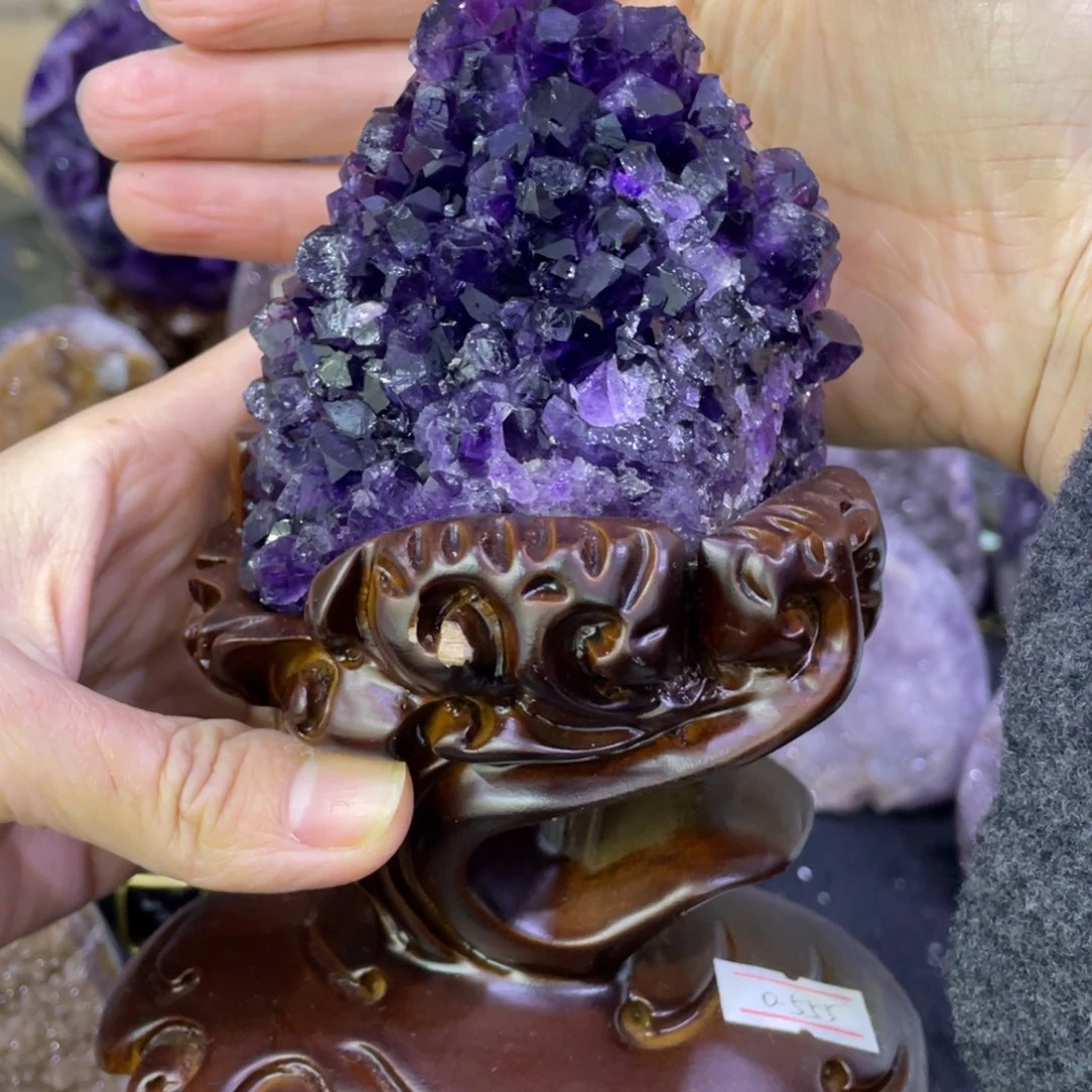 紫晶大型摆件（非配饰）未镶嵌