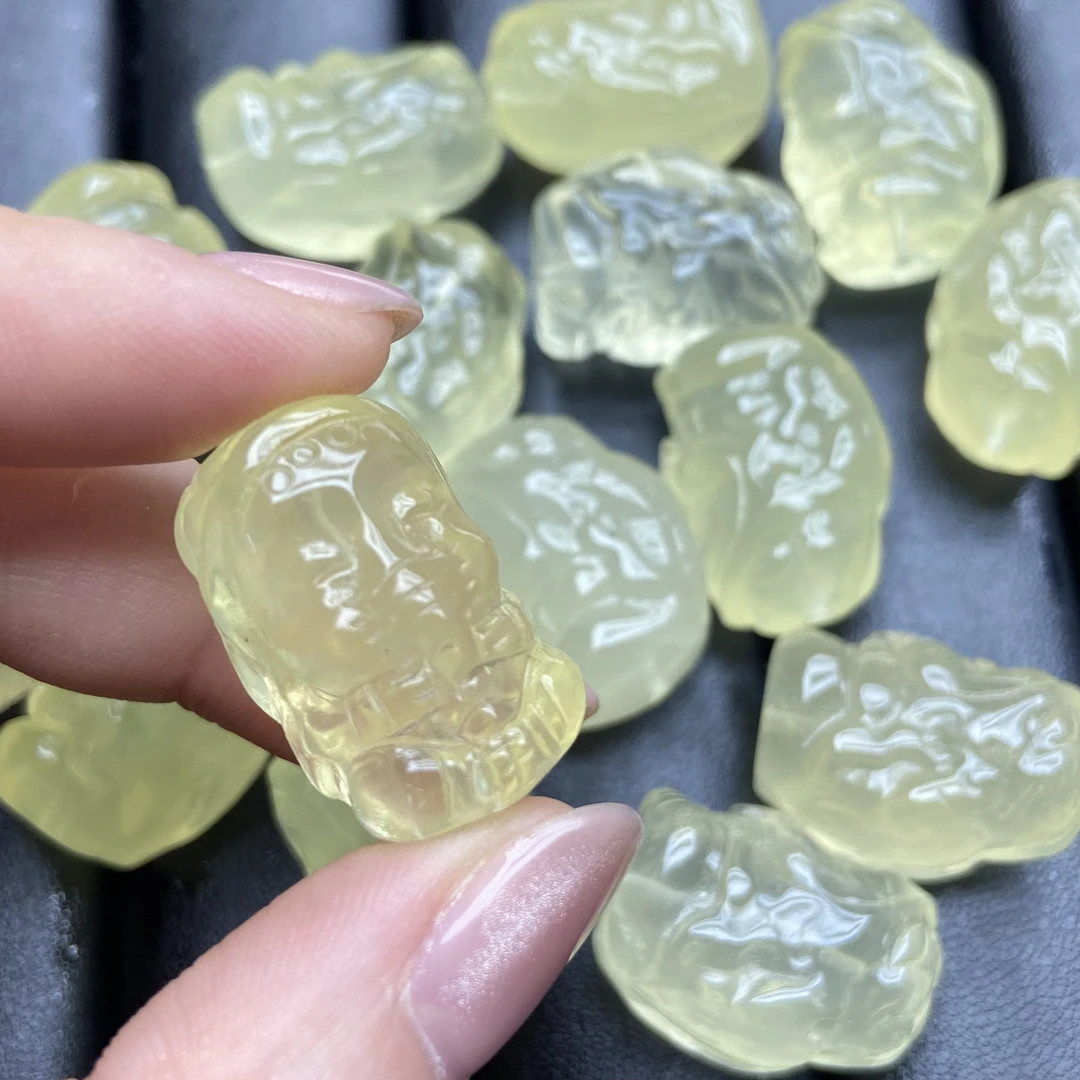 黄水晶象神吊坠多样性发一个HS316