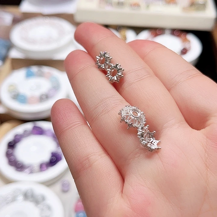 水晶手链未镶嵌天然水晶