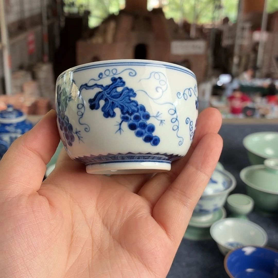 双板桥柴窑杯子的