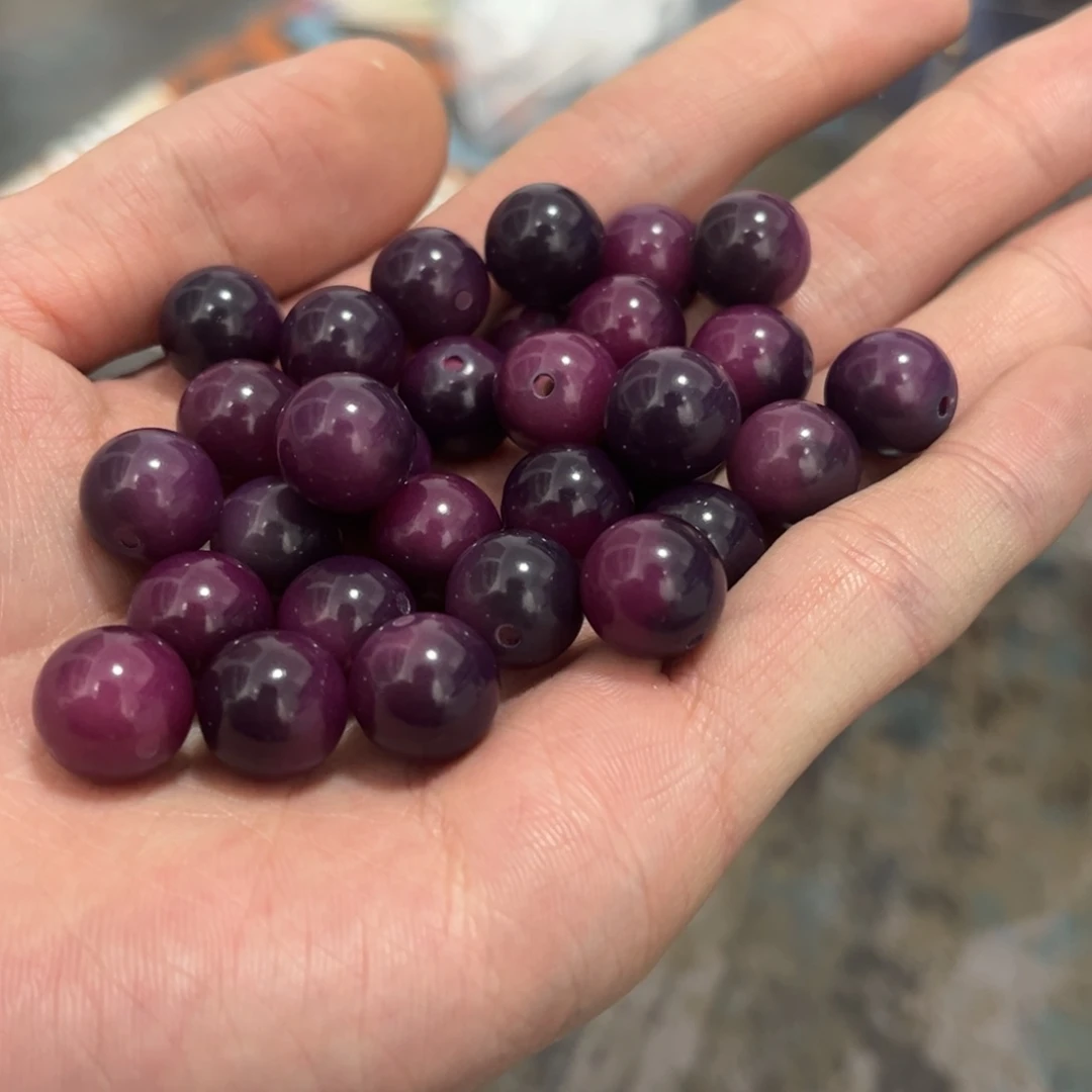 【闪购商品】白玉菩提吊坠q12/100+20颗紫葡萄