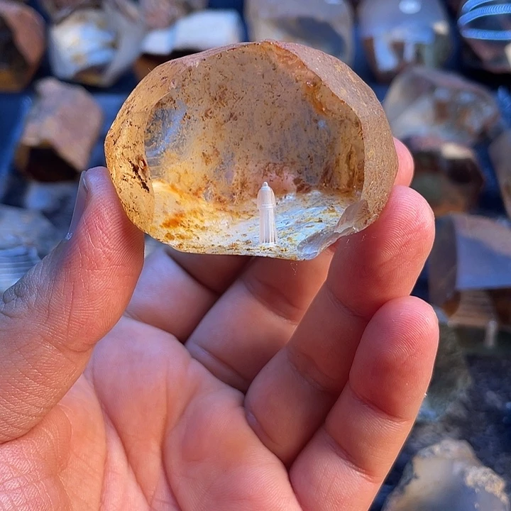 水晶未镶嵌珠宝半成品