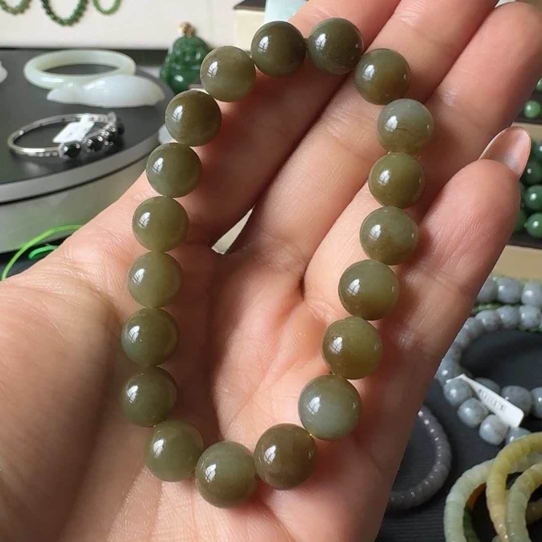 未镶嵌手串和田玉
