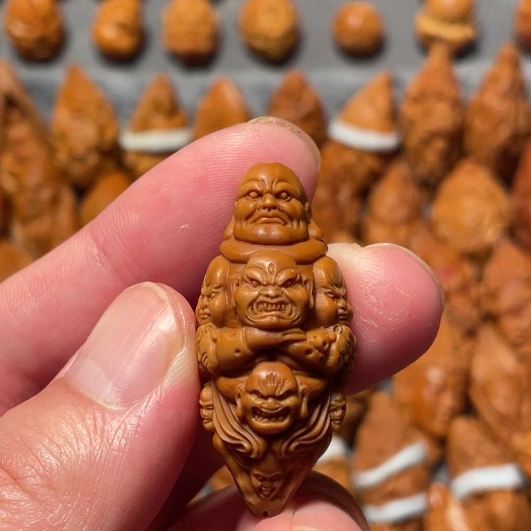 手串/手链橄榄核十八罗汉恶僧