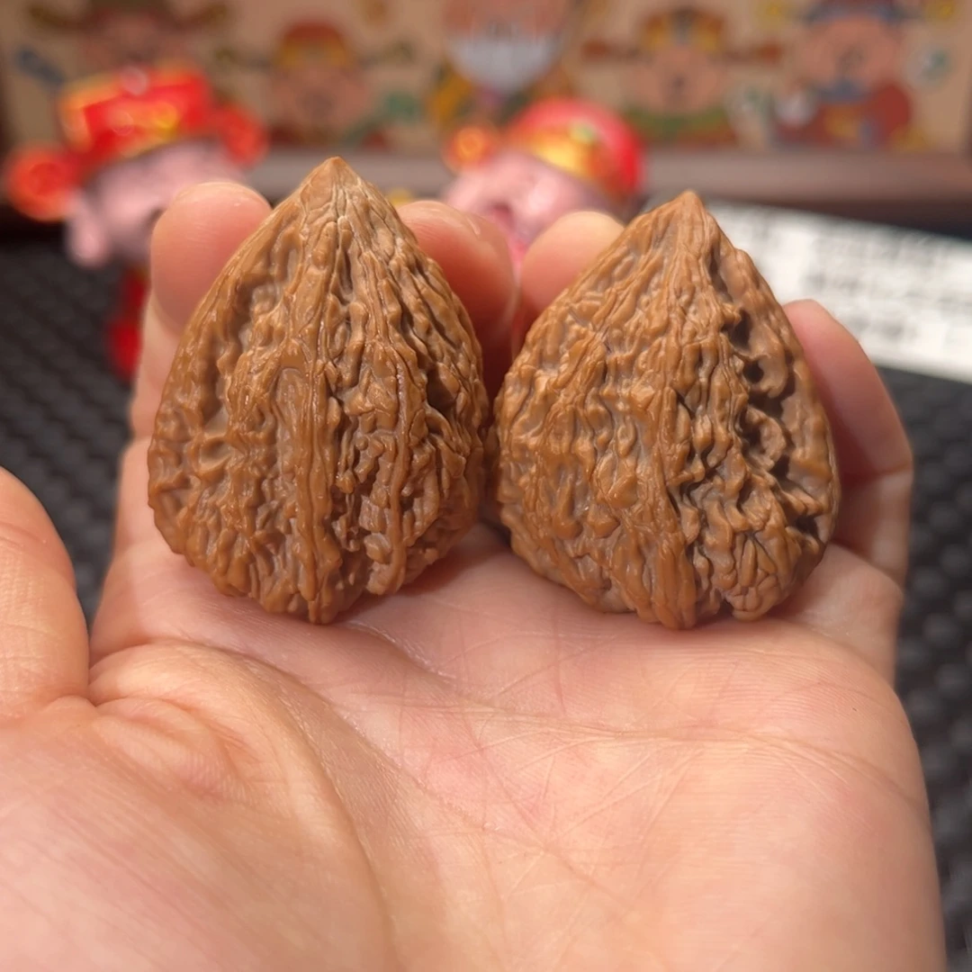 核桃文玩塔尖异形