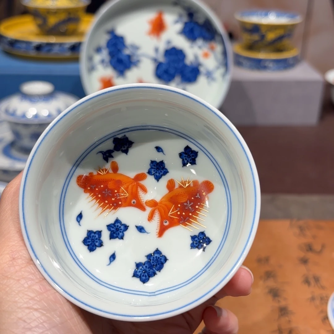 布***斯景德镇纯手工手绘