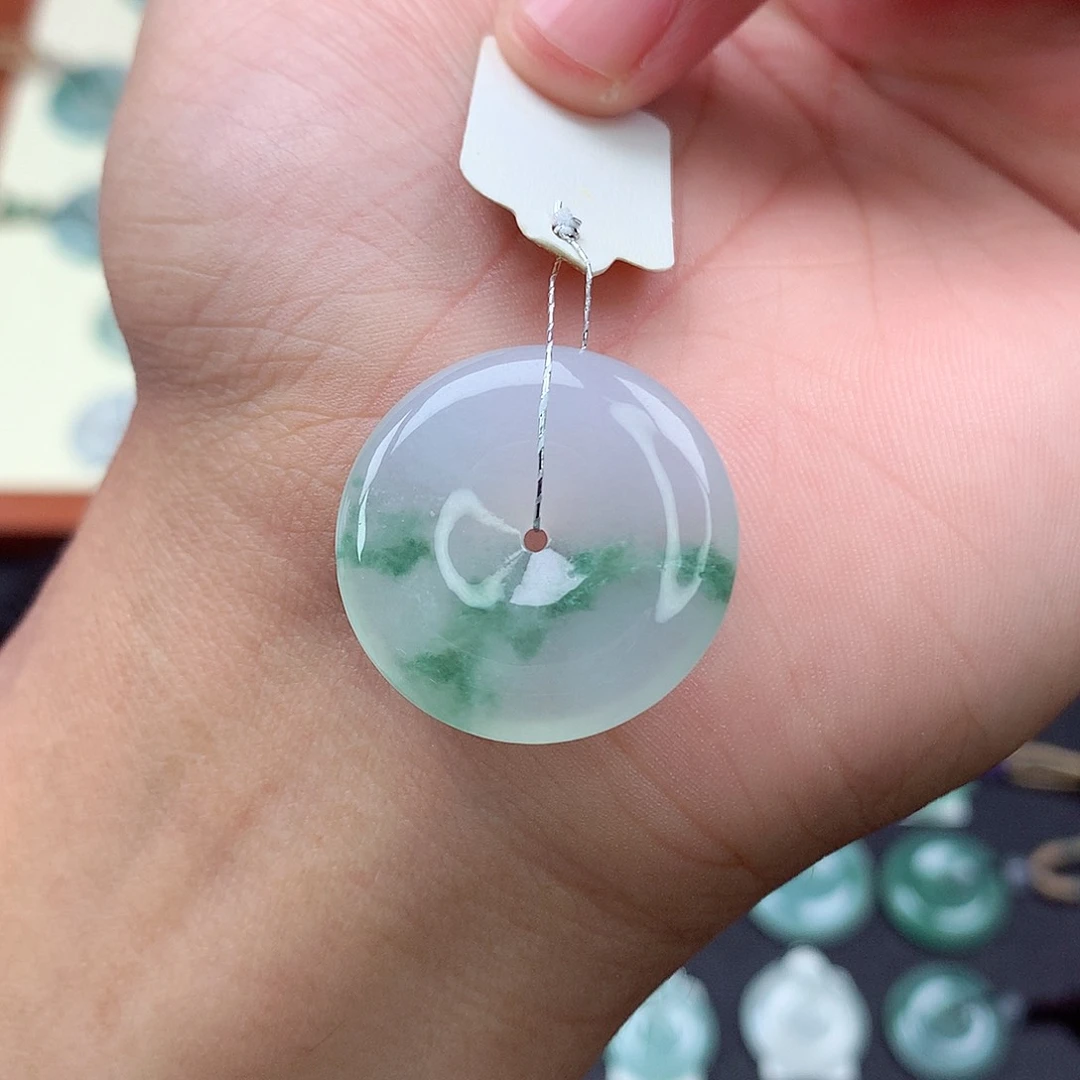 颈饰未镶嵌翡翠4 尺寸25.2-5