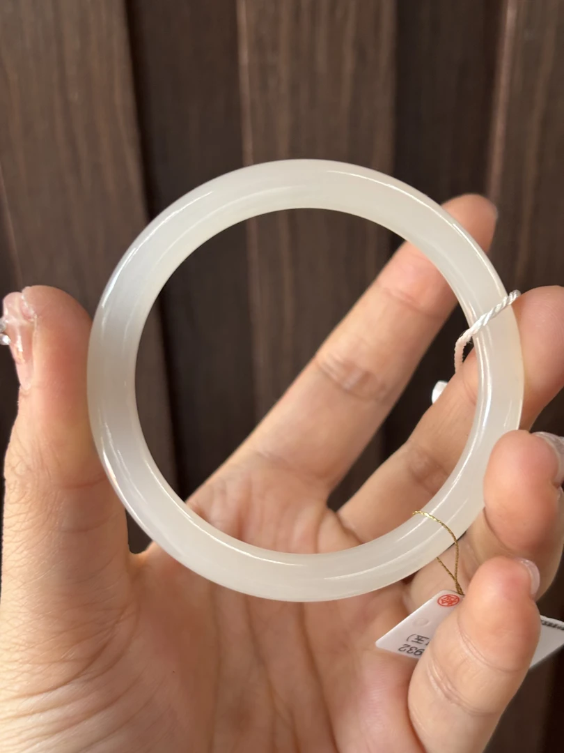 05101WT和田玉青海料手镯51圈口