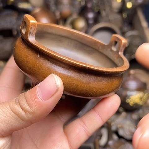 铜制文玩把玩物件