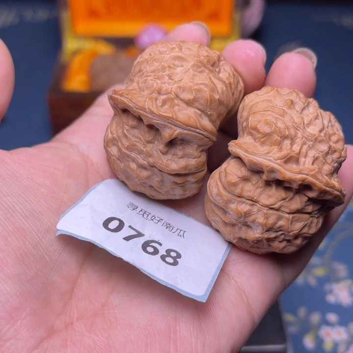 文玩核桃把件南瓜墩43.0768