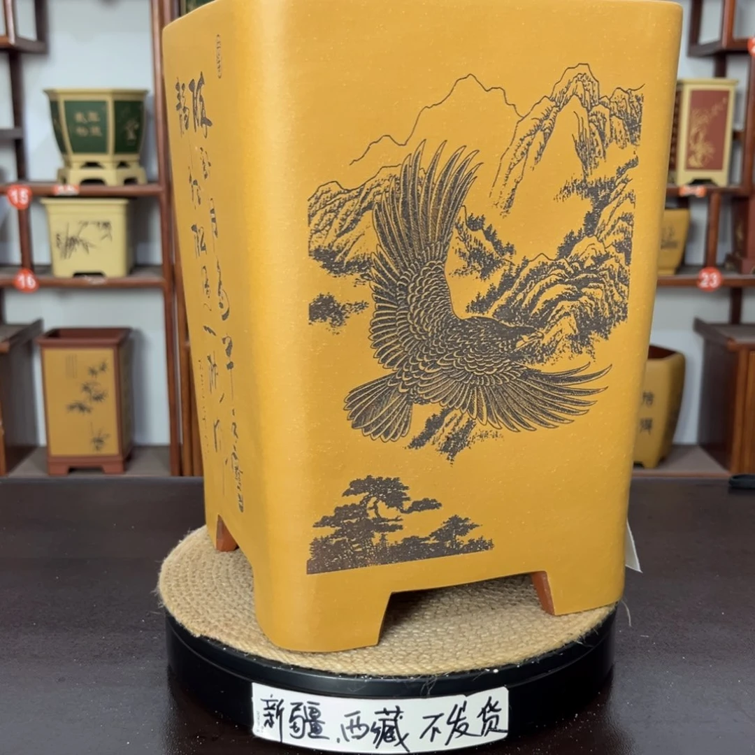 行***w紫砂花盆紫砂花盆