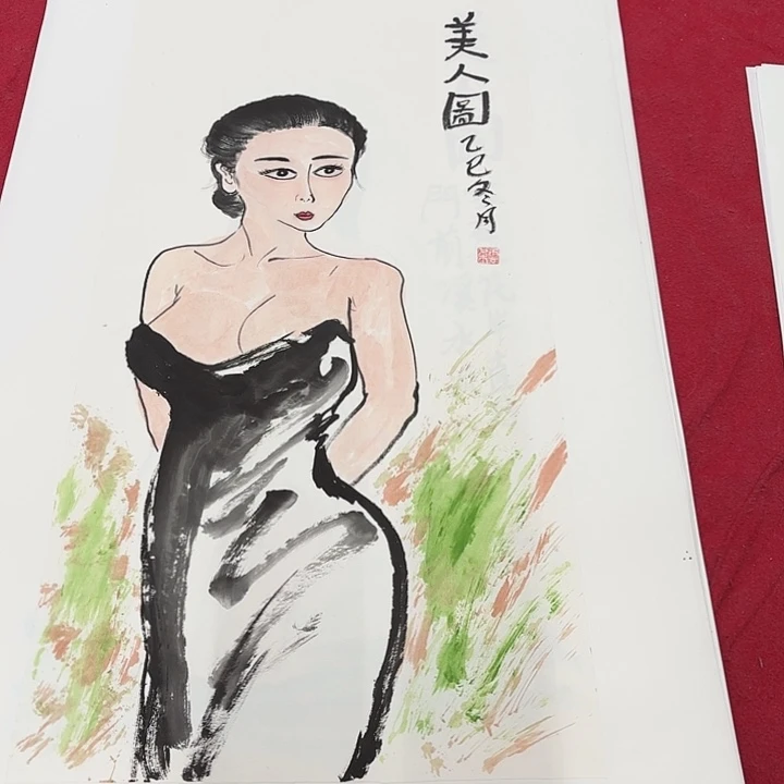 国画花鸟等多种鸟类和鸟类为