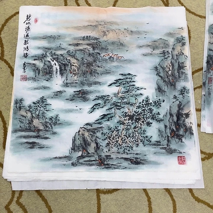 国画杨志杰四尺斗方艺