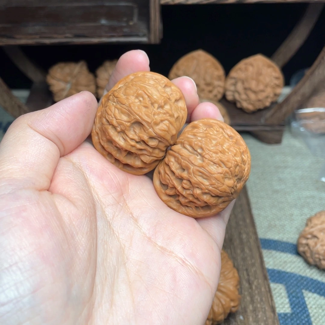 文玩核桃把件H***240磨盘